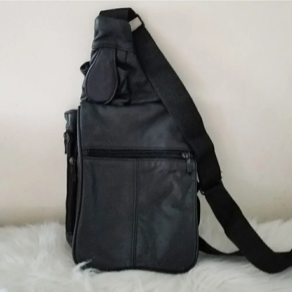 Buxton one shoulder backpack